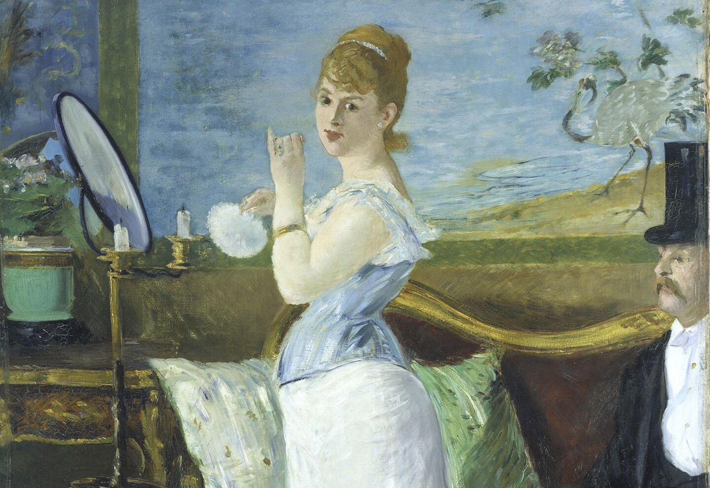 Edouard Manet (1832-1883), Nana, 1877, Hamburger Kunsthalle / bpk Foto: Elke Walford