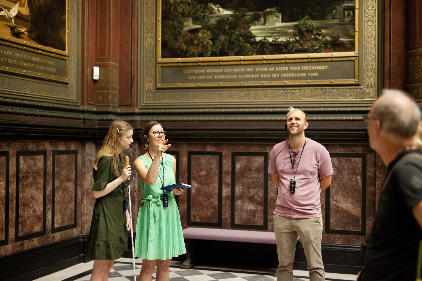 Dialogische Führung, © Hamburger Kunsthalle, Foto: Vera Drebusch