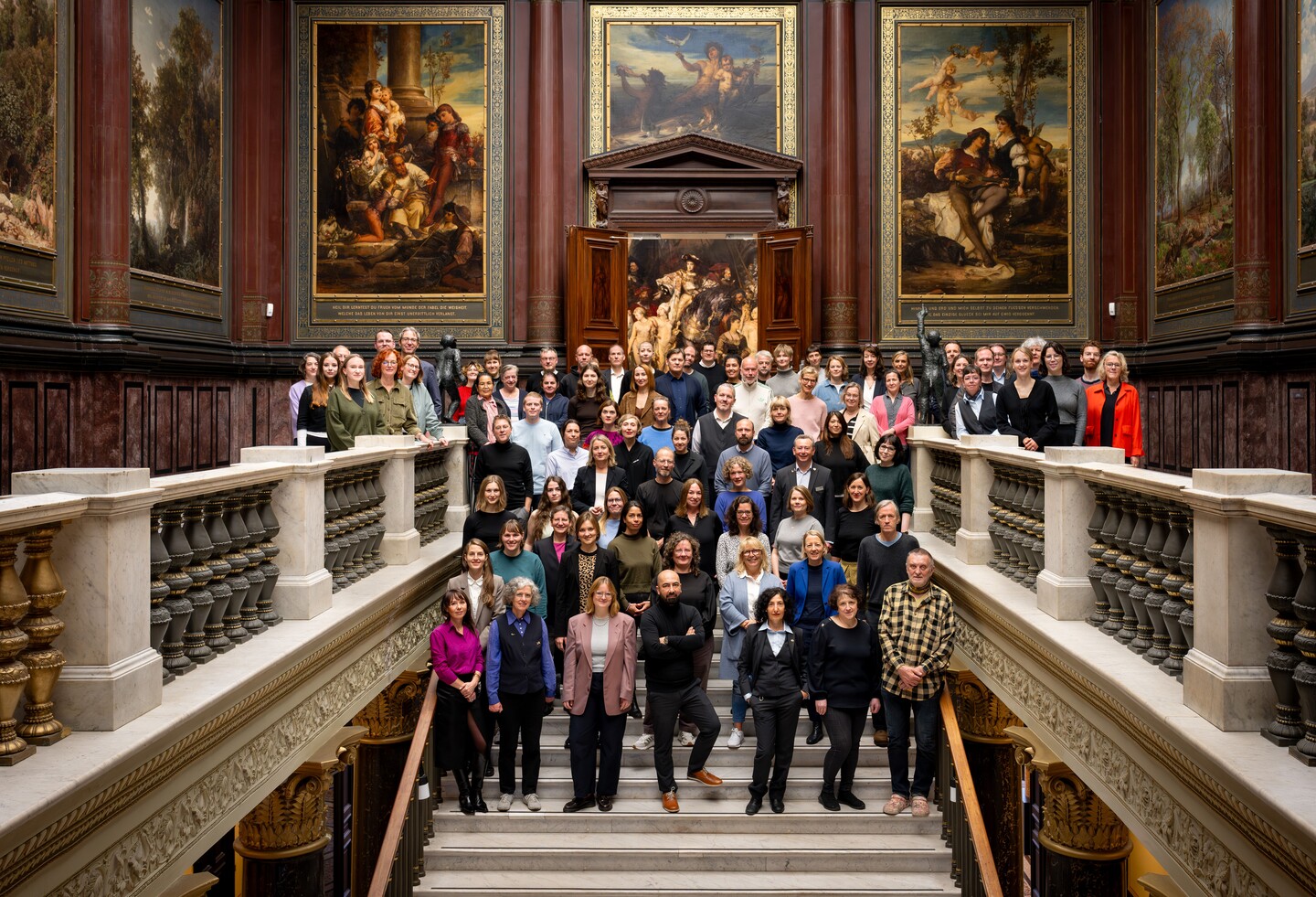 Das Team der Hamburger Kunsthalle 2025, Foto: Romanus Fuhrmann