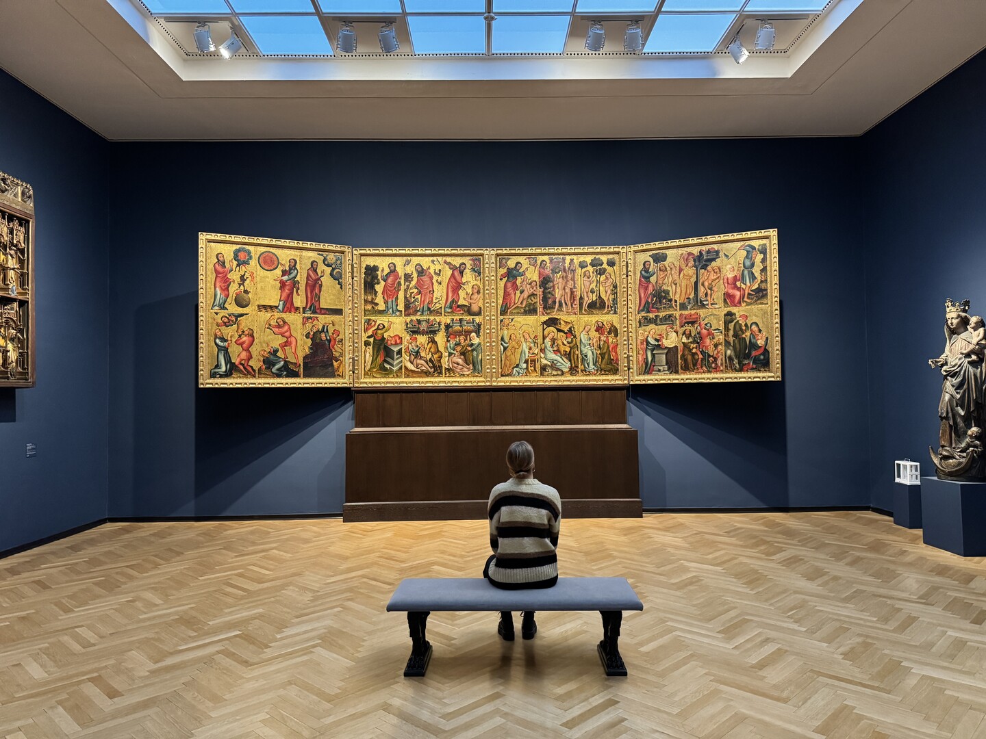 Stille Stunde in der Sammlung der Hamburger Kunsthalle