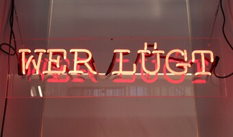 Cordula Ditz (*1972), Wer lügt, 2020 