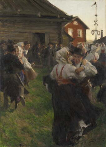 Anders Zorn (1860–1920) Mittsommertanz, 1897, Nationalmuseum, Stockholm © Nationalmuseum, Stockholm, Foto: Cecilia Heisser