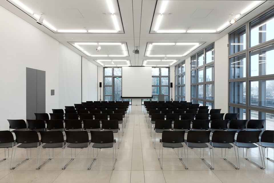 Veranstaltungsraum in der Galerie der Gegenwart, Hamburger Kunsthalle, Foto: Kay Riechers