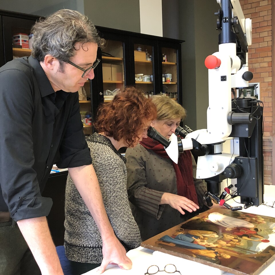 Forschungen zur Staffeleimalerei der Nazarener, Foto: Hamburger Kunsthalle Forschungen zur Staffeleimalerei der Nazarener, Foto: Hamburger Kunsthalle