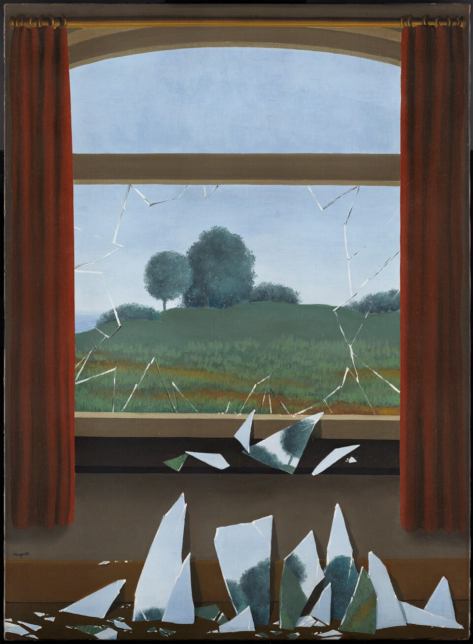 René Magritte (1898–1967) The Key of the Field (La Clef des champs), 1936, Museo Nacional Thyssen-Bornemisza, Madrid © René Magritte VEGAP, Madrid, 2024