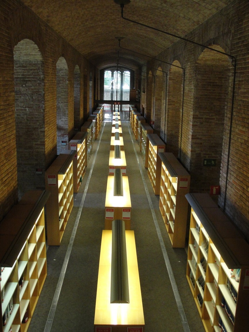 Bibliothek der Universität Pompeu Fabra, Barcelona, Foto Klaus Sill