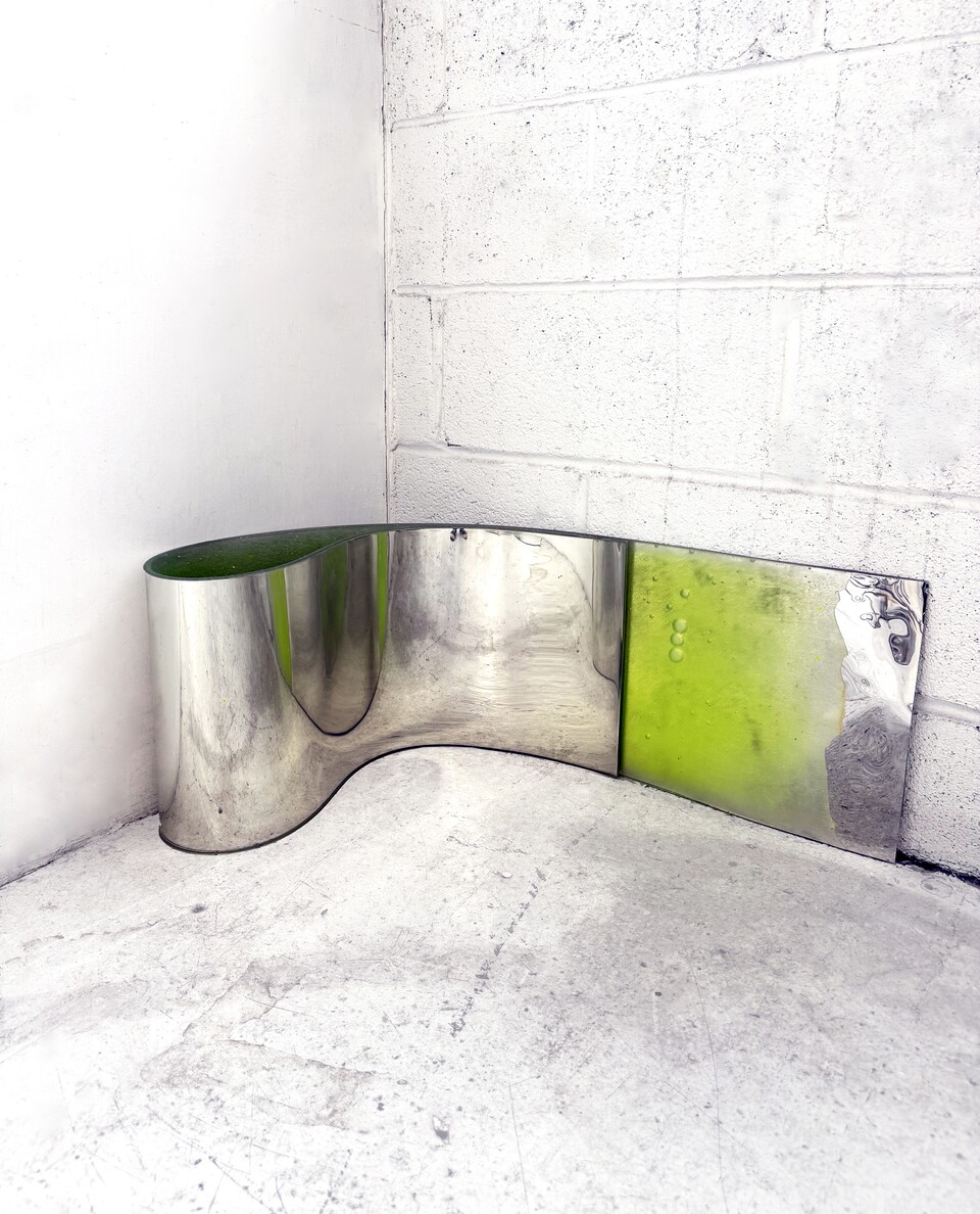 Carrie Yamaoka (*1957), 68 by 12 (green) redux, 2004/2025, © Courtesy the artist Carrie Yamaoka (*1957), 68 by 12 (green) redux, 2004/2025, © Courtesy the artist