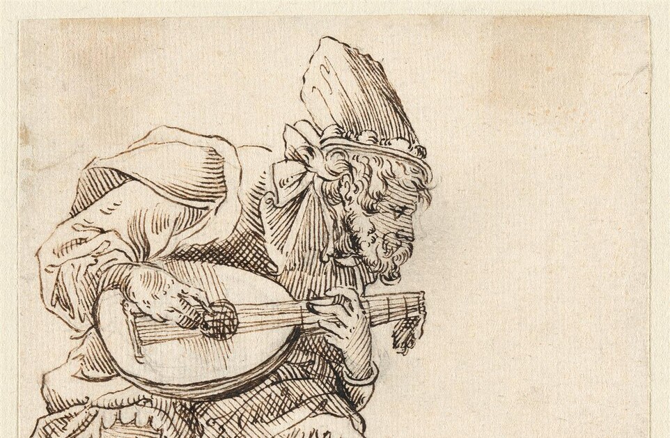 Johann Septimius von Joerger (1594/96–1662/72) Sitzender Mandolinenspieler, um 1642 © Hamburger Kunsthalle/bpk Foto: Christoph Irrgang Johann Septimius von Joerger (1594/96–1662/72) Sitzender Mandolinenspieler, um 1642 © Hamburger Kunsthalle/bpk Foto: Christoph Irrgang