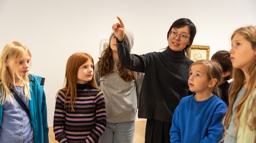 Hamburger Kunsthalle, Schulangebote, Foto: Fred Dott