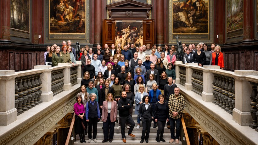 Das Team der Hamburger Kunsthalle 2025, Foto: Romanus Fuhrmann