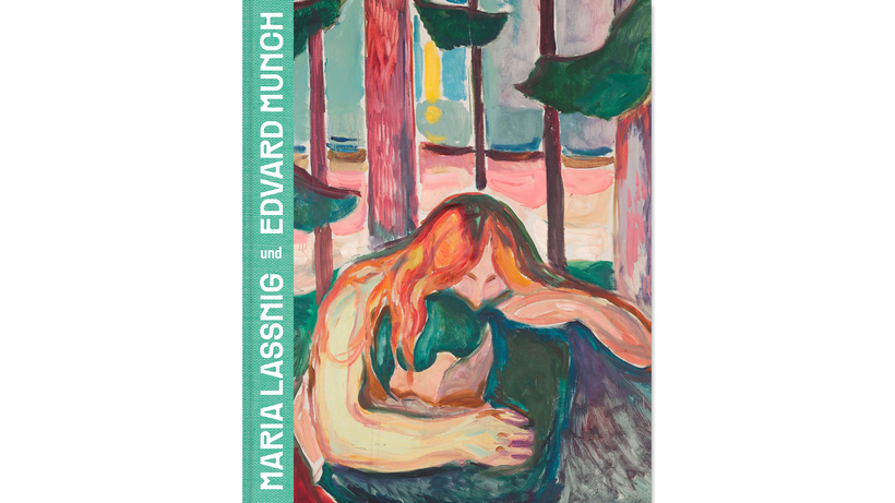 Maria Lassnig und Edvard Munch. Malfluss = Lebensfluss_Katalogcover