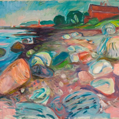 Edvard Munch (1863 - 1944), Strand, 1904, Munchmuseet, Oslo, Foto: Munchmuseet / Juri Kobayashi