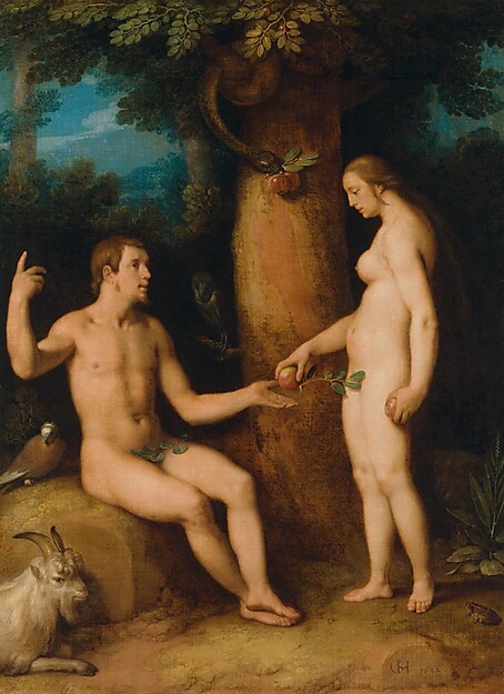Cornelis Cornelisz. van Haarlem Adam und Eva, 1622 Cornelis Cornelisz. van Haarlem Adam und Eva, 1622