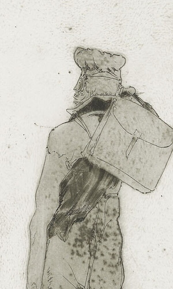 Horst Janssen (1929-1995), nach Georg Friedrich Kersting, 1973, Hamburger Kunsthalle, Kupferstichkabinett, Legat Gerhard Schack© VG Bild-Kunst, Bonn